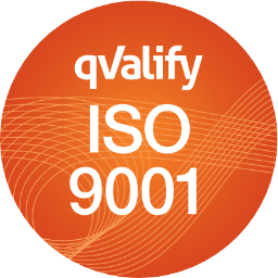 Ikon för ISO-certifiering ISO 9001:2015