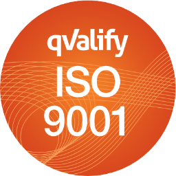 Ikon för ISO-certifiering ISO 9001:2015